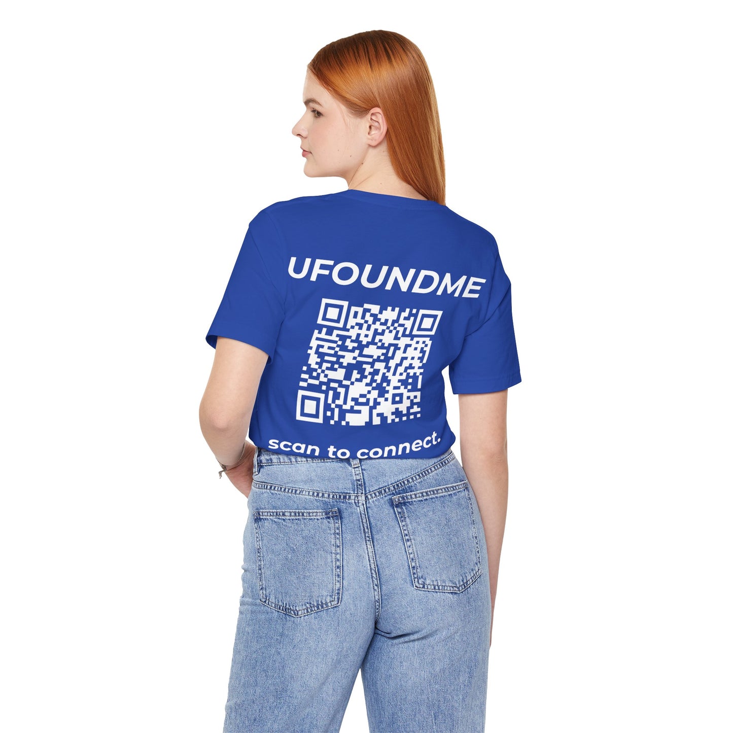 UfoundMe „Scan to Connect“ Basic Tee