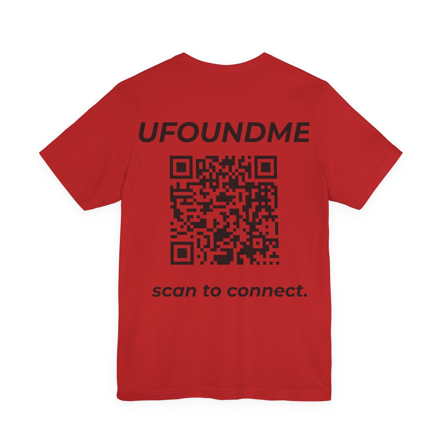 UfoundMe „Scan to Connect“ Basic Tee