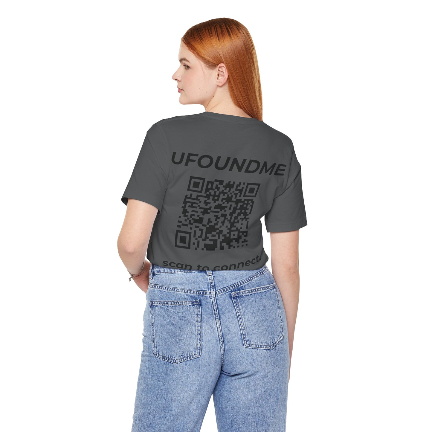UfoundMe „Scan to Connect“ Basic Tee