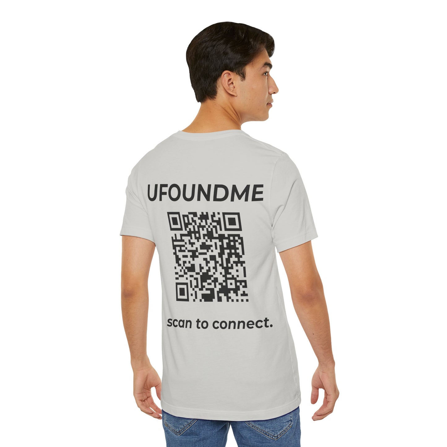 UfoundMe „Scan to Connect“ Basic Tee