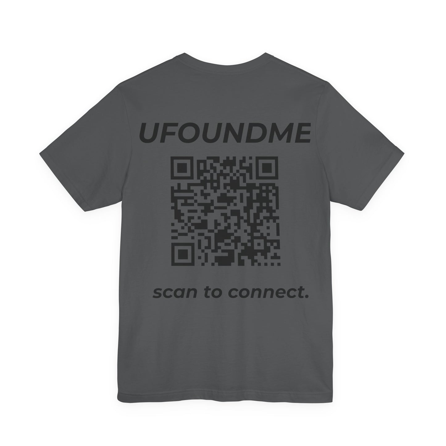 UfoundMe „Scan to Connect“ Basic Tee