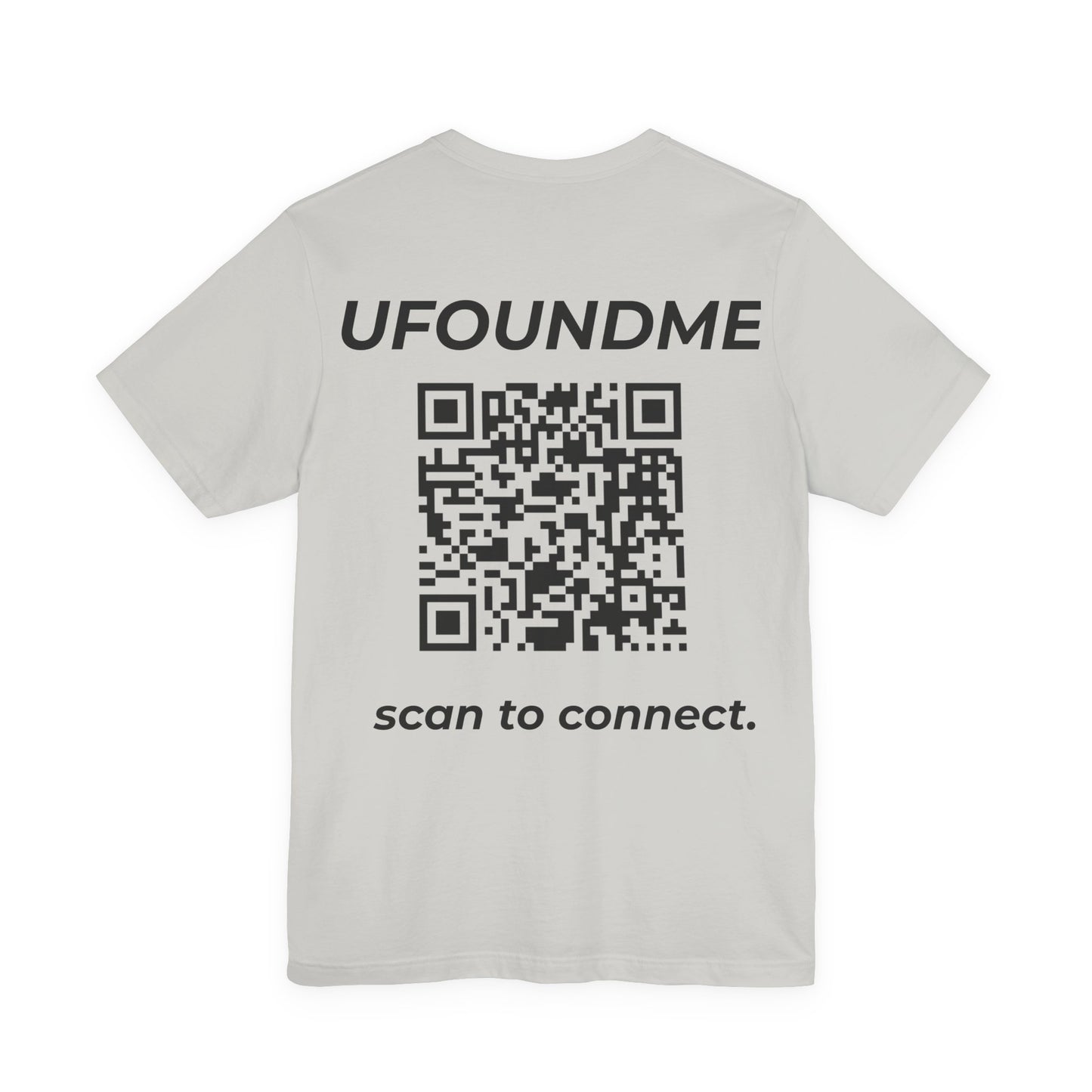 UfoundMe „Scan to Connect“ Basic Tee