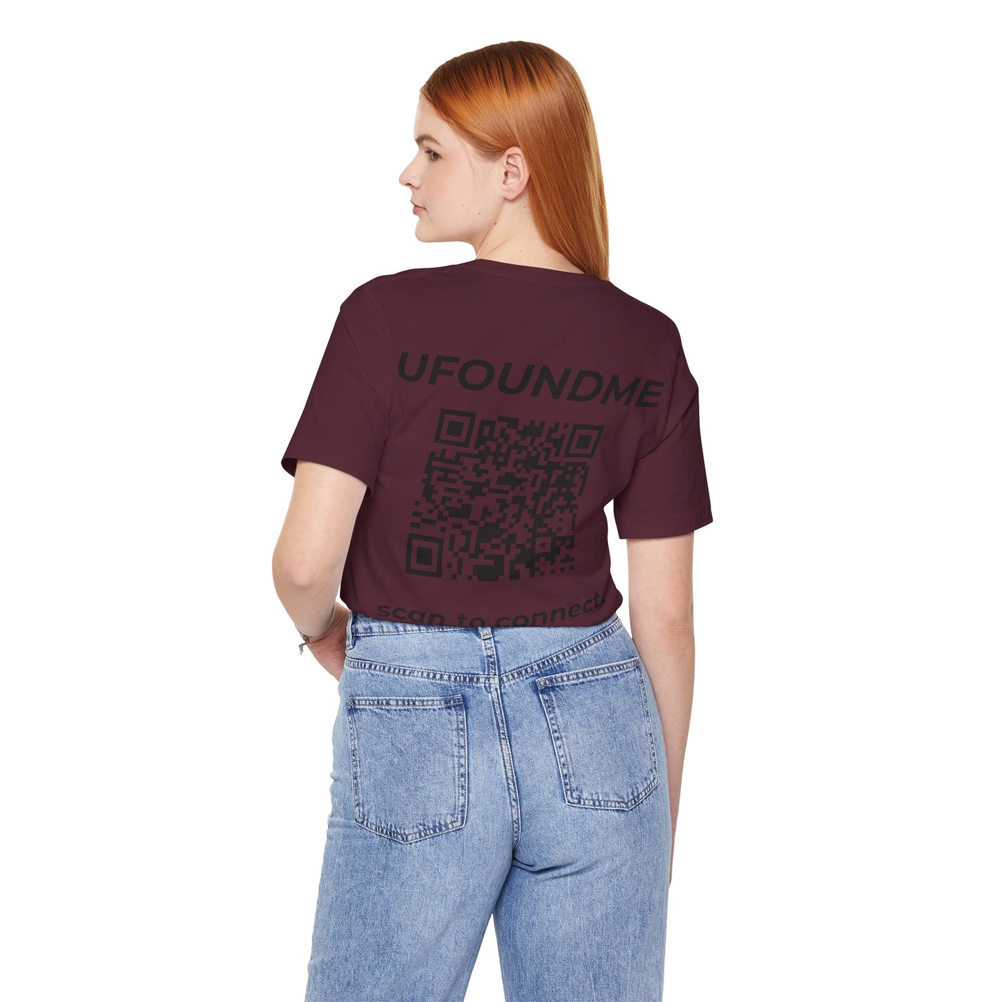 UfoundMe „Scan to Connect“ Basic Tee