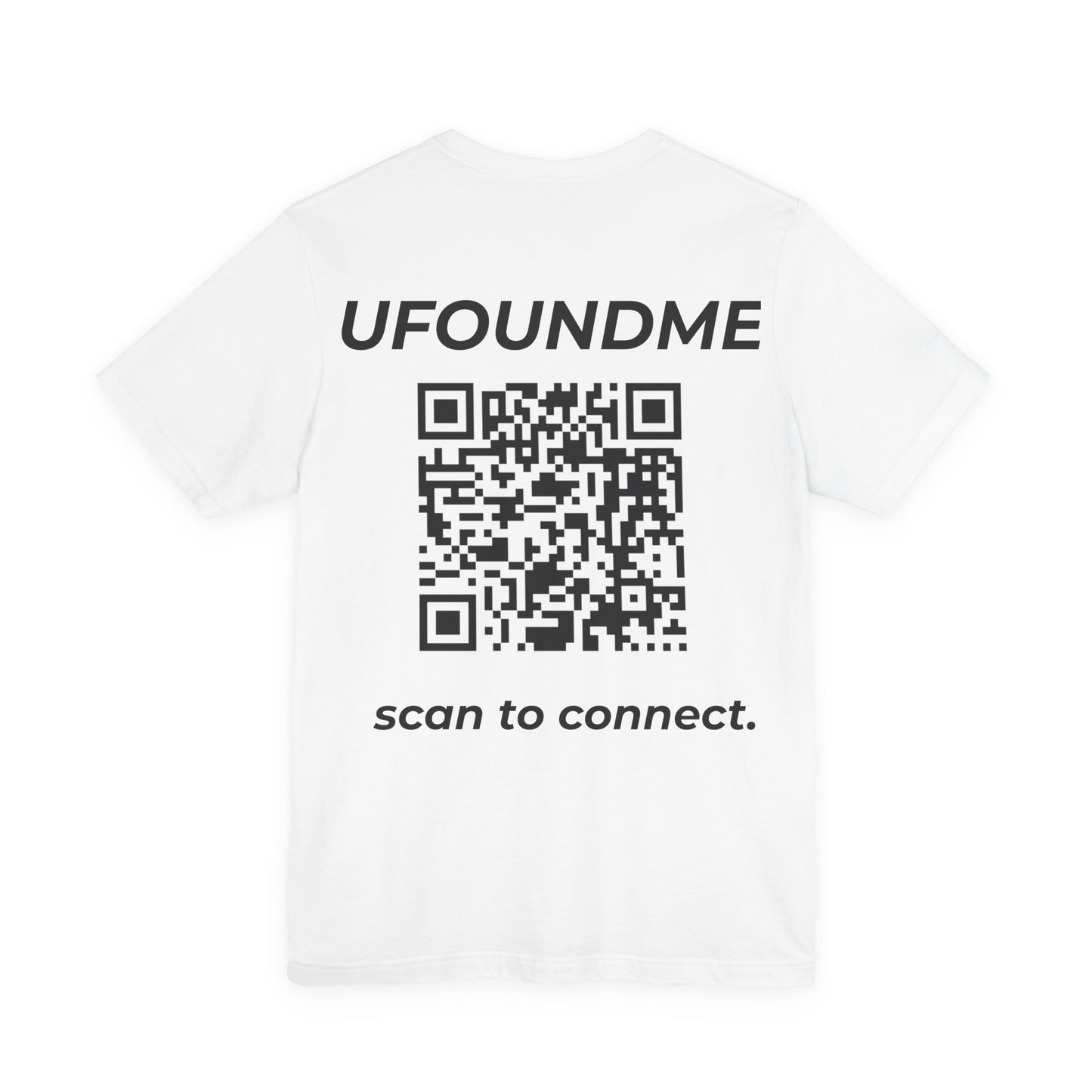 UfoundMe „Scan to Connect“ Basic Tee
