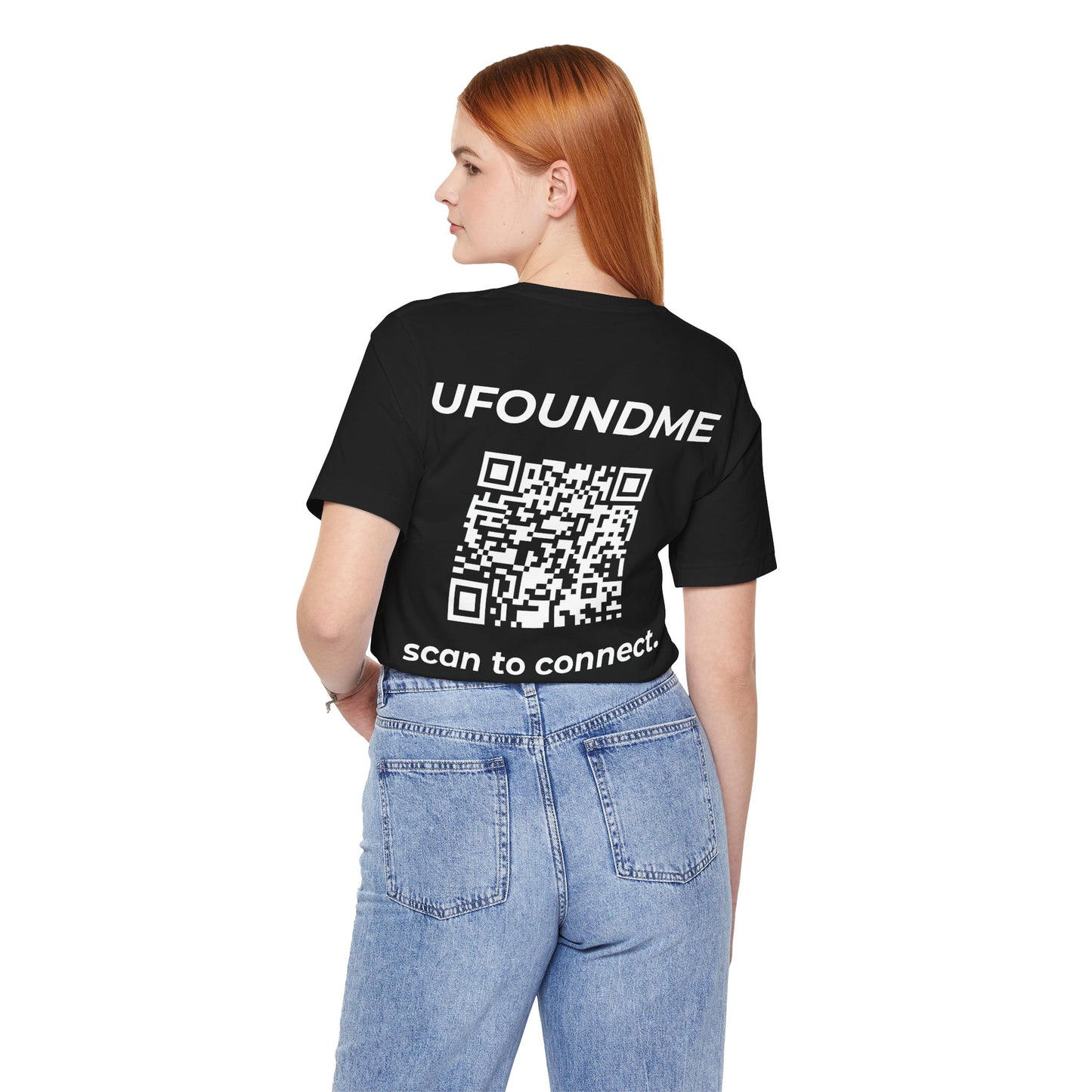 UfoundMe „Scan to Connect“ Basic Tee