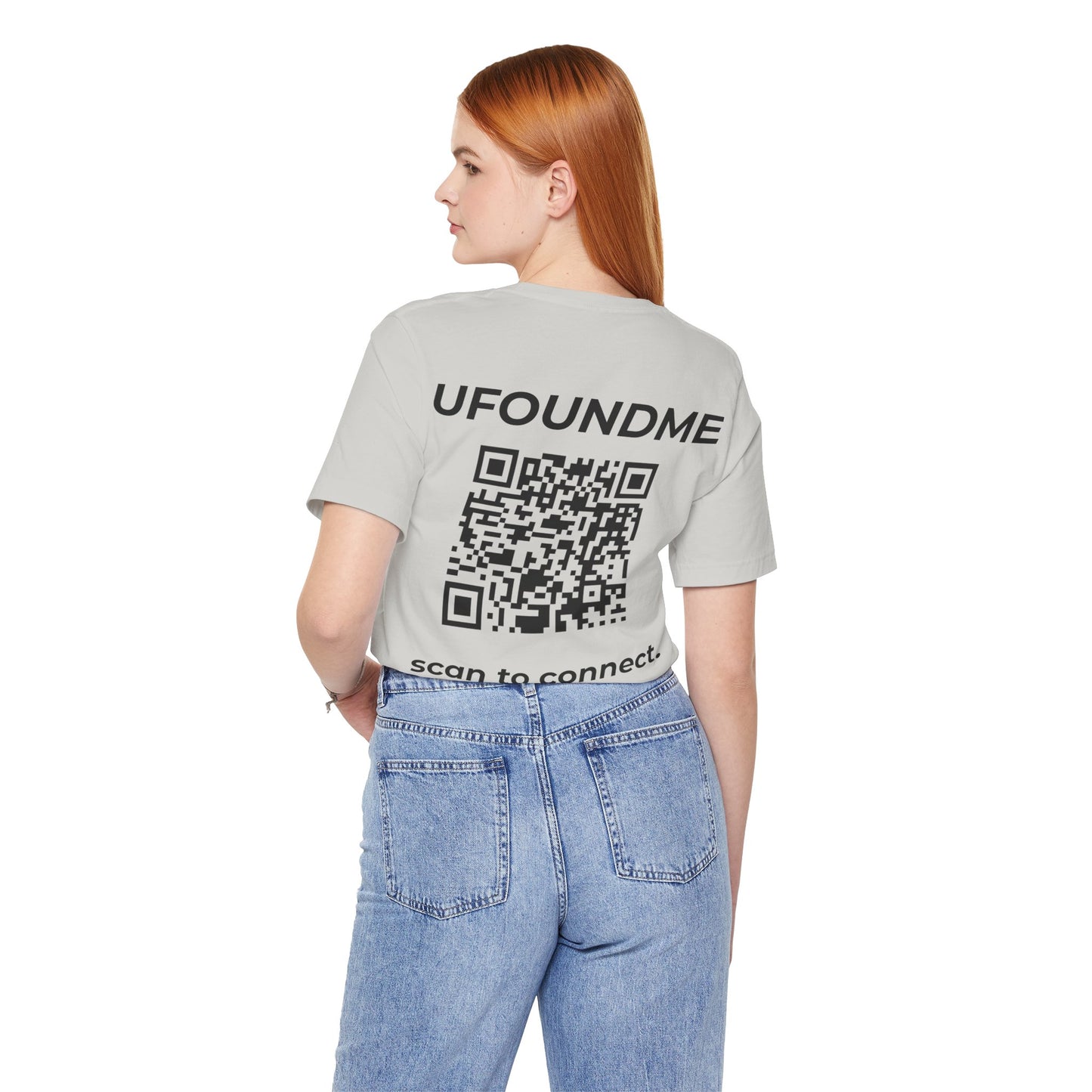 UfoundMe „Scan to Connect“ Basic Tee
