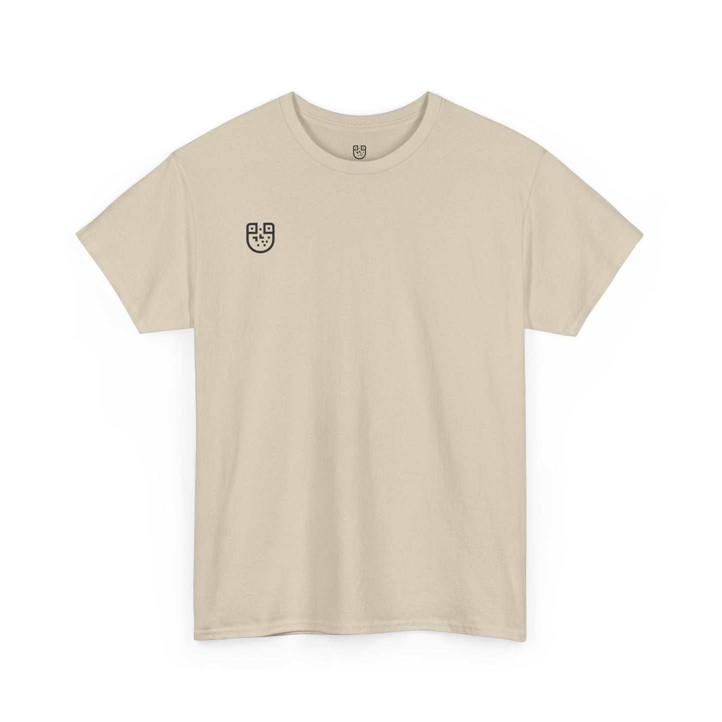 UfoundMe Basic Heavy Cotton Tee – Unisex QR Streetwear Shirt