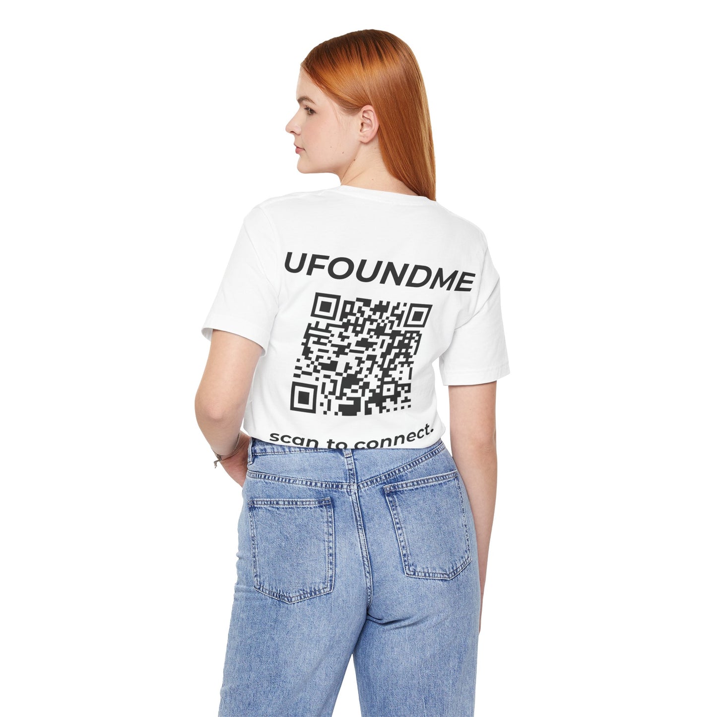 UfoundMe „Scan to Connect“ Basic Tee