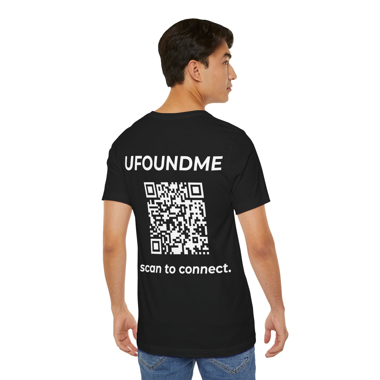 UfoundMe „Scan to Connect“ Basic Tee