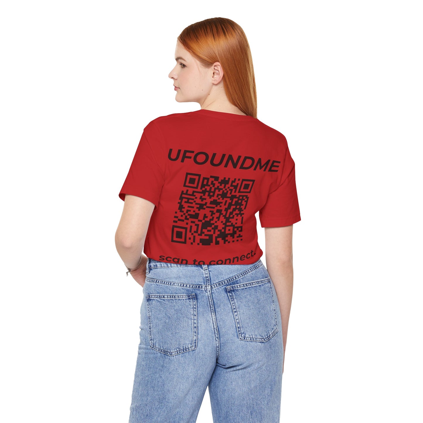 UfoundMe „Scan to Connect“ Basic Tee