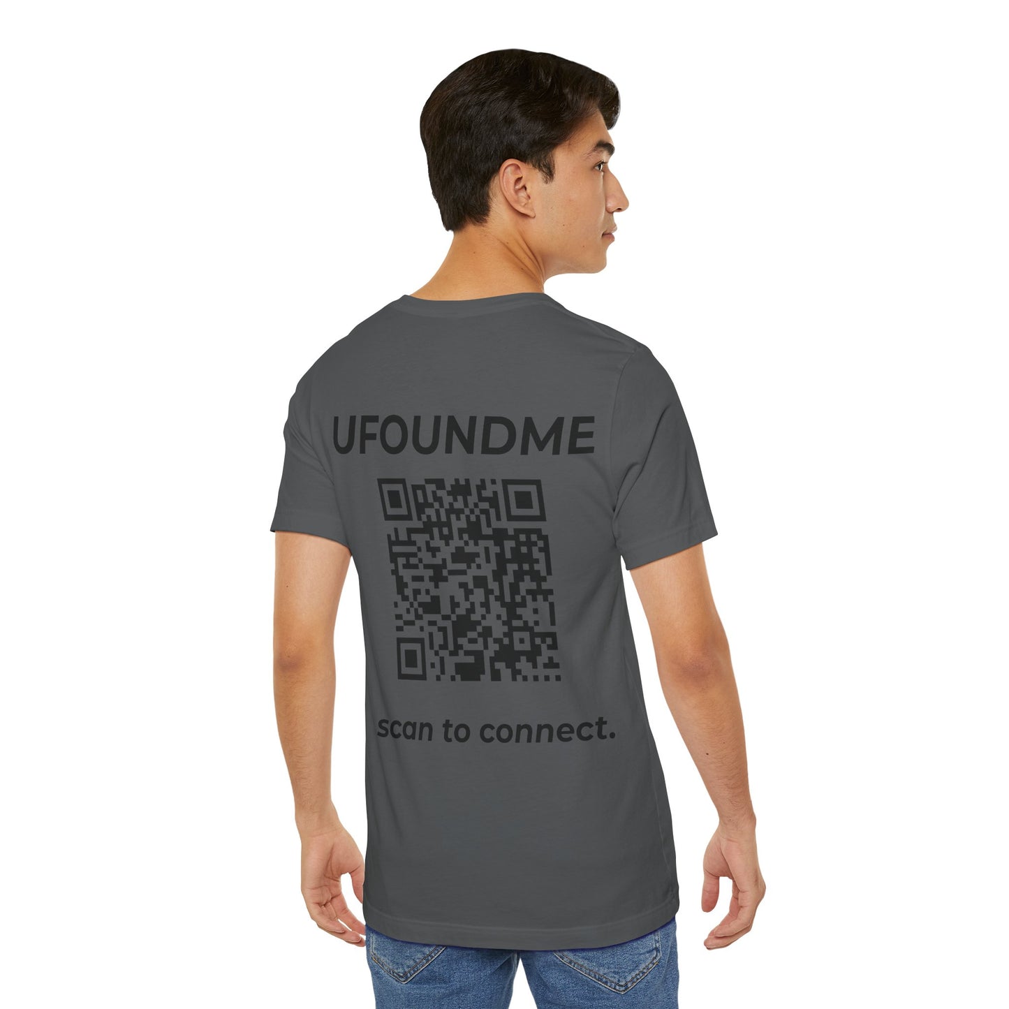 UfoundMe „Scan to Connect“ Basic Tee