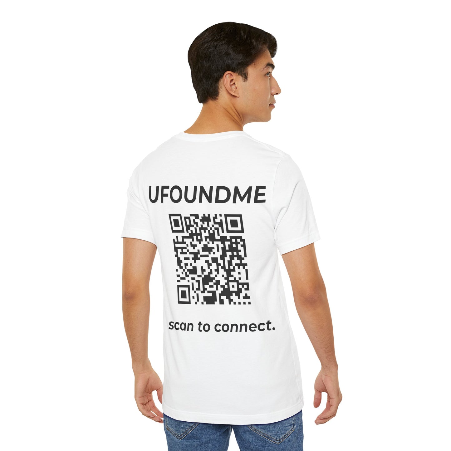UfoundMe „Scan to Connect“ Basic Tee