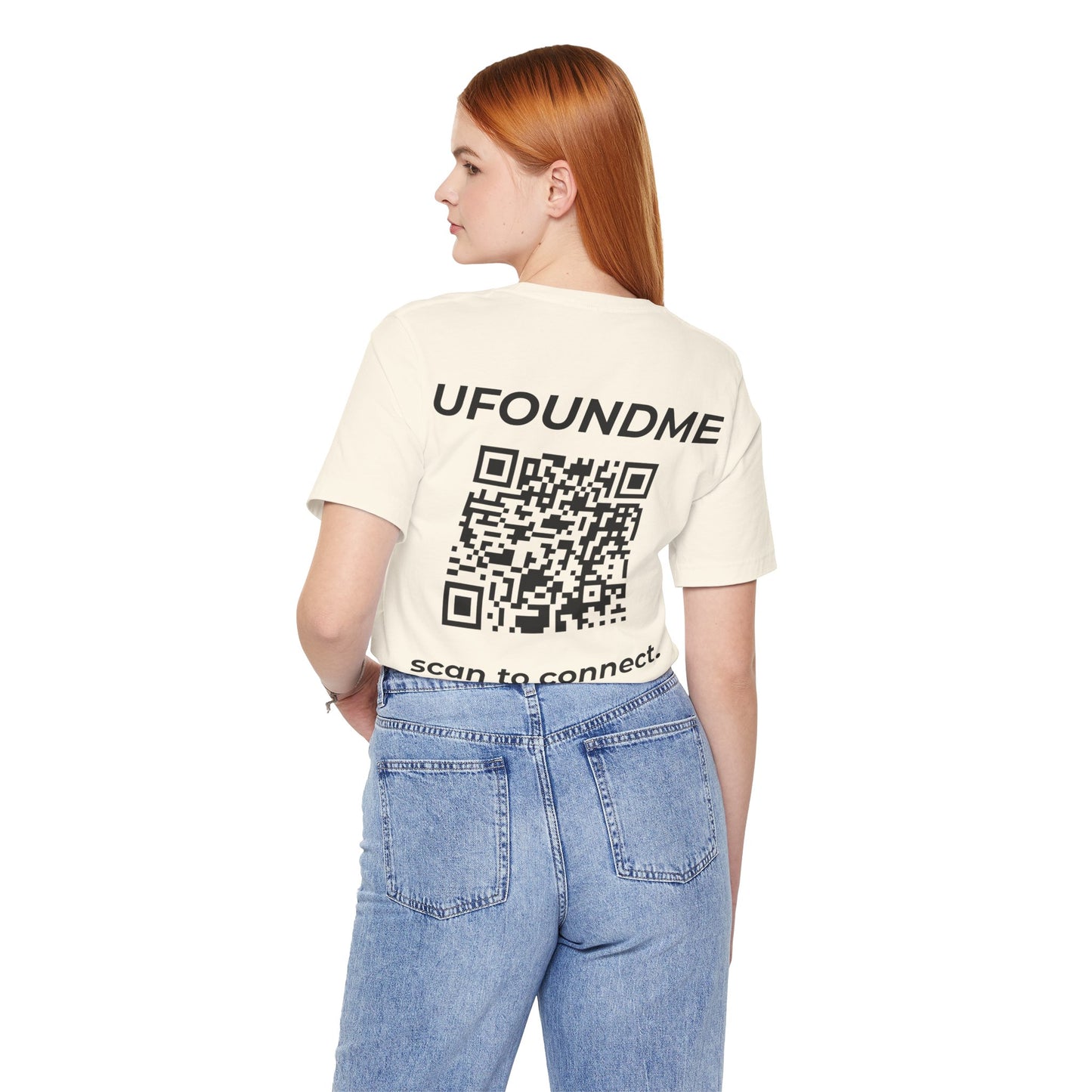 UfoundMe „Scan to Connect“ Basic Tee