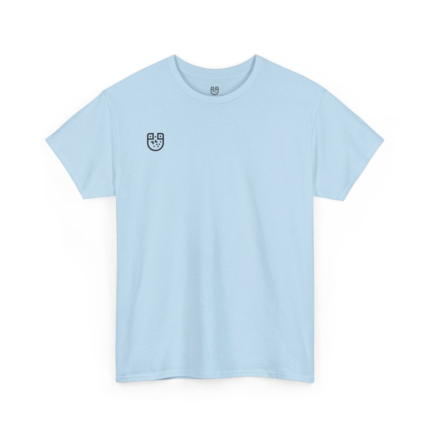 UfoundMe Basic Heavy Cotton Tee – Unisex QR Streetwear Shirt
