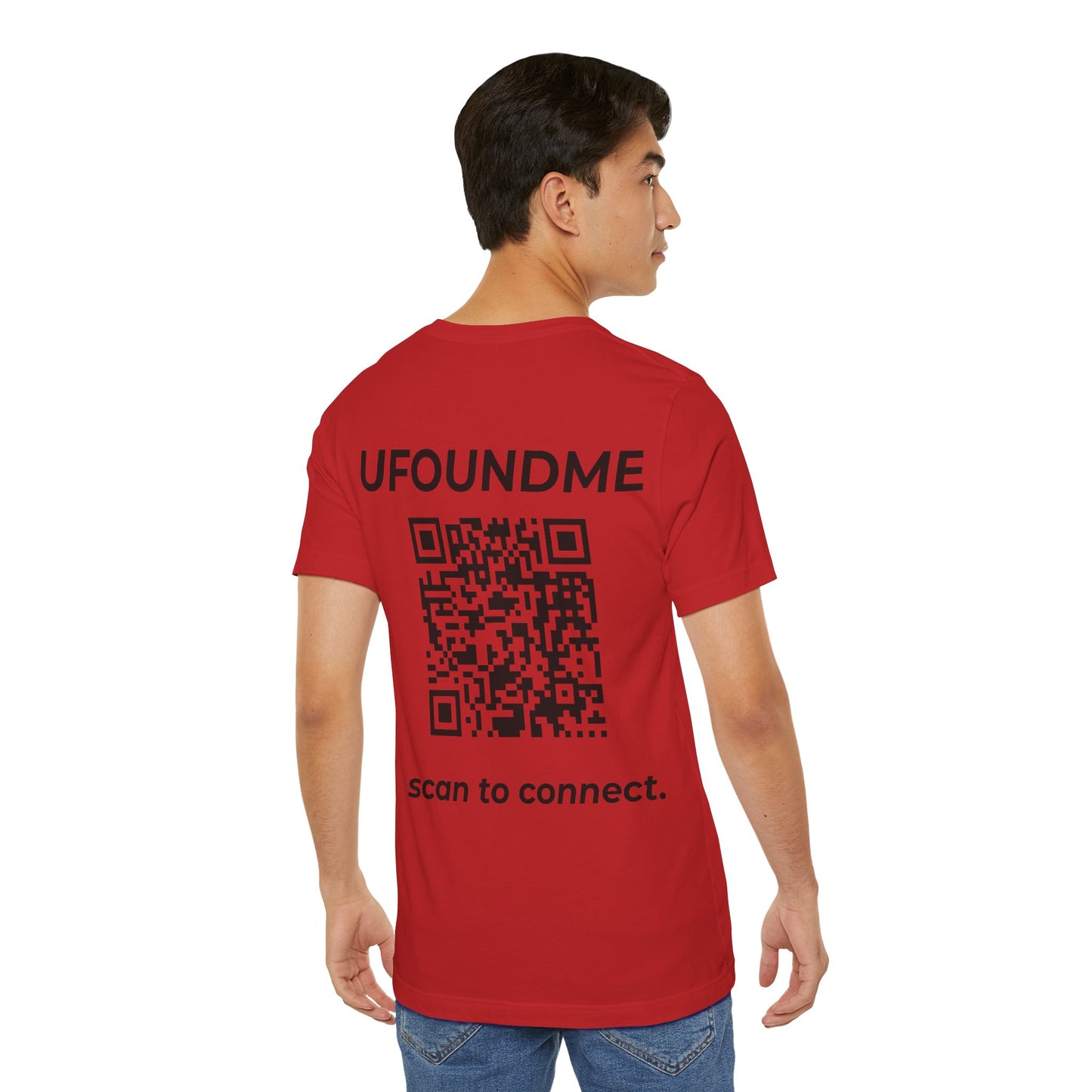 UfoundMe „Scan to Connect“ Basic Tee