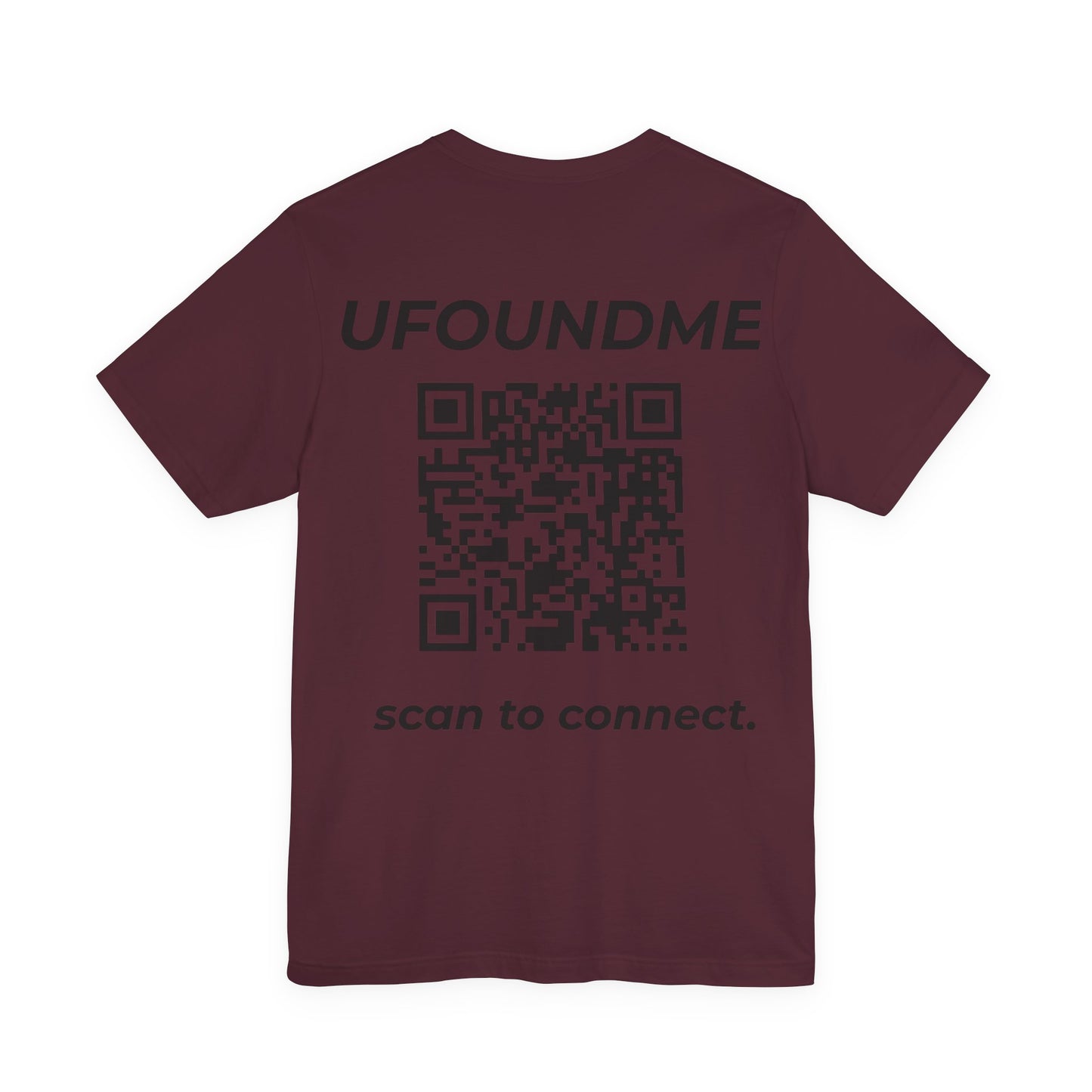 UfoundMe „Scan to Connect“ Basic Tee