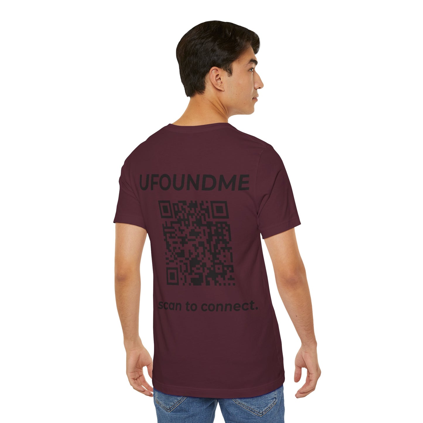 UfoundMe „Scan to Connect“ Basic Tee