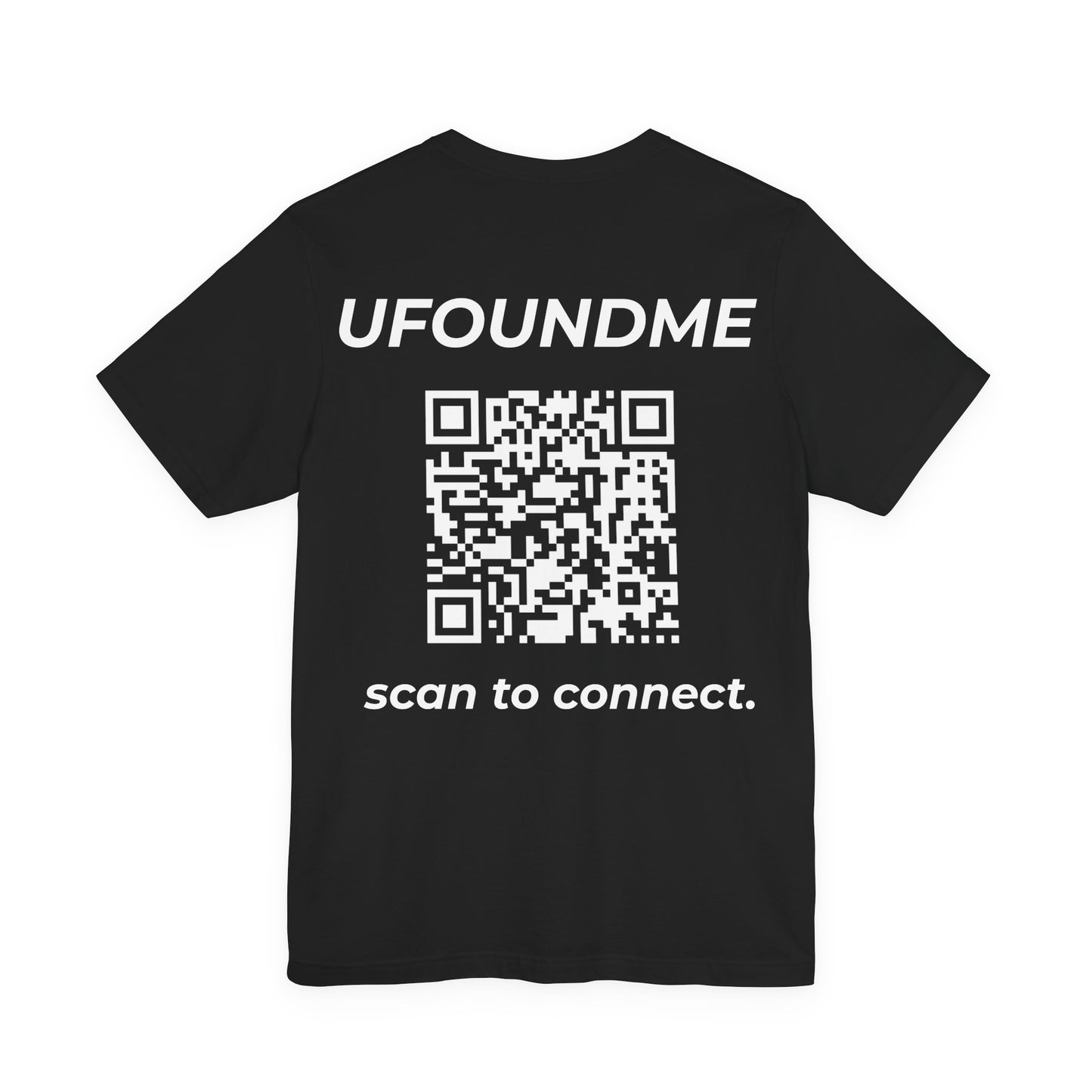 UfoundMe „Scan to Connect“ Basic Tee