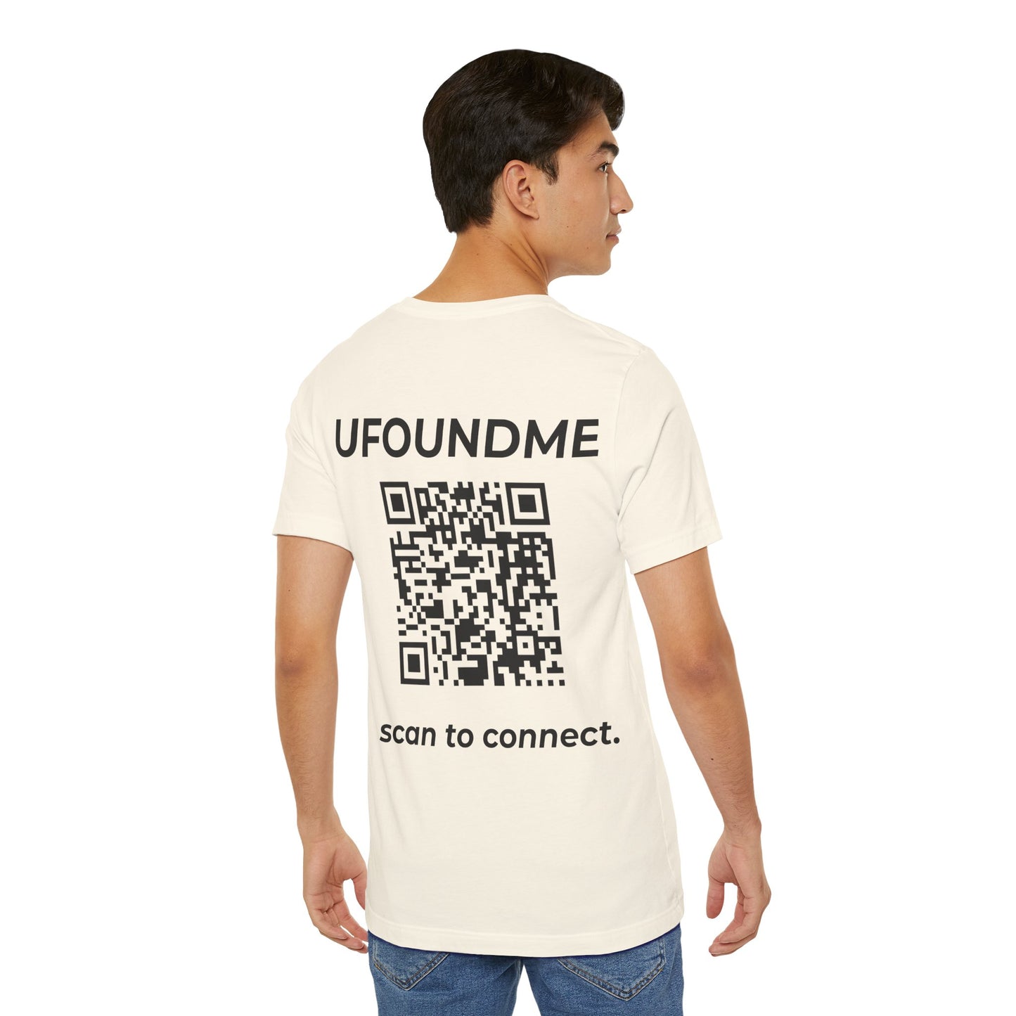 UfoundMe „Scan to Connect“ Basic Tee