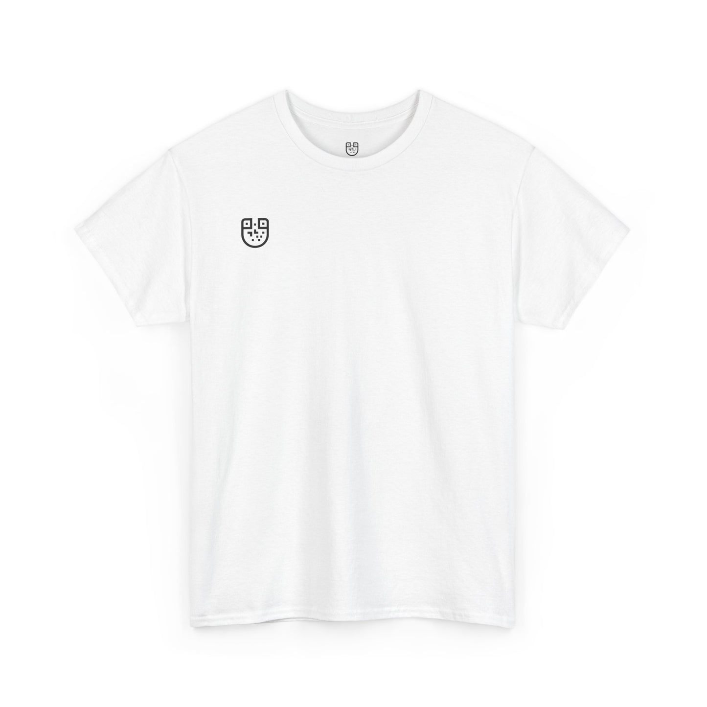 UfoundMe Basic Heavy Cotton Tee – Unisex QR Streetwear Shirt