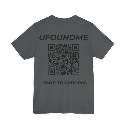 UfoundMe „Scan to Connect“ Basic Tee