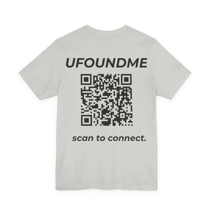 UfoundMe „Scan to Connect“ Basic Tee