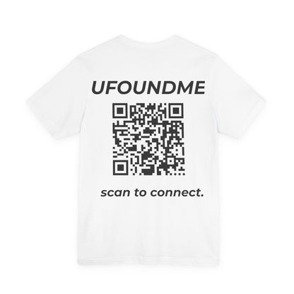 UfoundMe „Scan to Connect“ Basic Tee