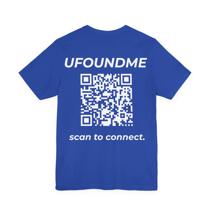 UfoundMe „Scan to Connect“ Basic Tee