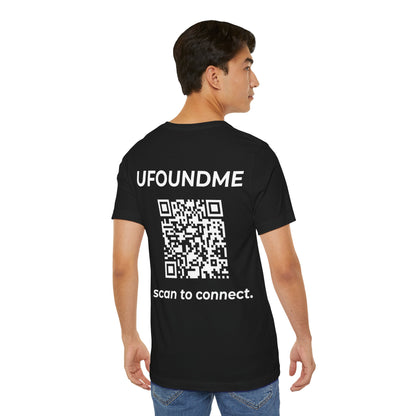 UfoundMe „Scan to Connect“ Basic Tee