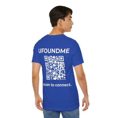 UfoundMe „Scan to Connect“ Basic Tee