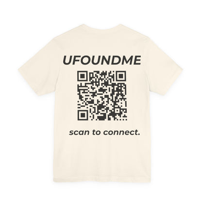 UfoundMe „Scan to Connect“ Basic Tee