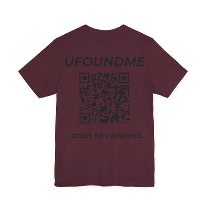 UfoundMe „Scan to Connect“ Basic Tee