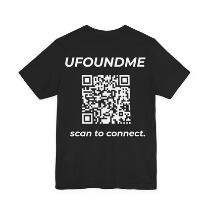 UfoundMe „Scan to Connect“ Basic Tee